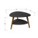 Brooklyn coffee table, 770 × 780 × 500 mm, color graphite