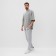 Men's sports pants Diromm size 46, color gray color