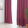 Curtain curtain "Etel" width 200 cm, height 250 cm, purple color, matte