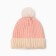 Children's hat minku, pink color, rr 46-48