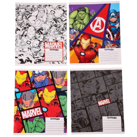 Gift set for a boy, 6 items, Avengers-1