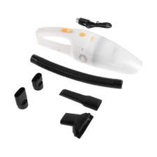 Vacuum cleaner automobile Cartage, wireless, 5 nozzles, 140 watts, 12 V, white