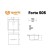 Kitchen Quartz Cotton Wolgran Quartz Forte 505, 505x505 mm, color 08 Cosmos