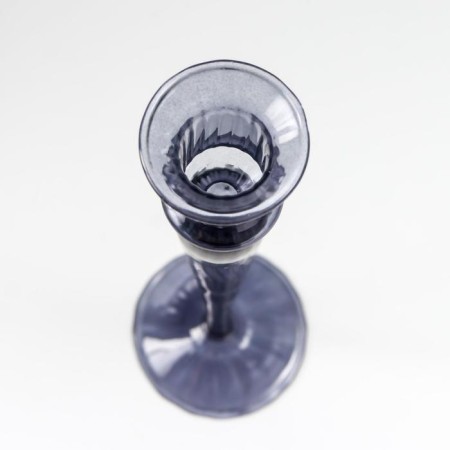 Glass of Glass for 1 candle "Grace" graphite 32x9.5x9.5 cm-3