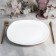 Porcelain dining Porcelain Wilmax ilona, ​​D = 24.5 cm, white color