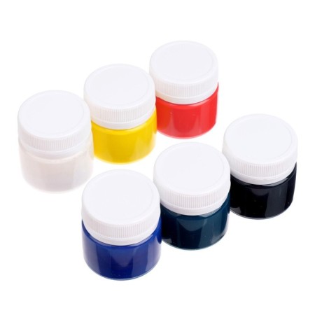 Acrylic paint, set of 6 colors x 20 ml, calligrata, artistic, frost -resistant, in a cardboard box-5