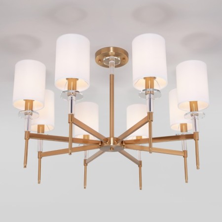 Classical ceiling chandelier Brielle, 40W, E14, 81.5x81.5x53.5 cm-2