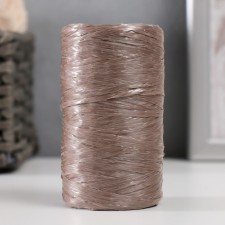 Gingerbread for manual knitting 100% polypropylene 200m/50g. (54-kakao)