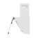 Exposite Maunfeld Eagle 850 90, inclined, 850 m3/h, 3 speeds, 90 cm, white