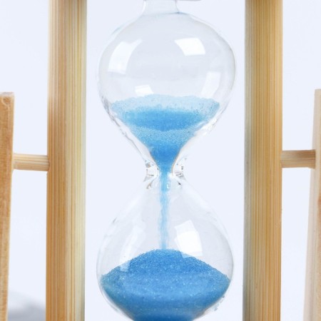 Organizer for the office with sand clock (2 in 1) “No. 1”, 9.5 x 13.5 cm-7