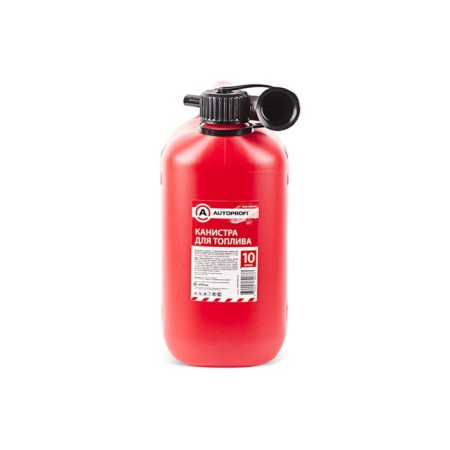 Plastic canister Autoprofi, for fuel and lubricants, a removable nozzle, 10 liters