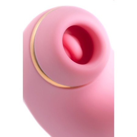 Multifunctional stimulator of the Jos Juna clitoris, pink color, 15 cm-4