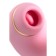 Multifunctional stimulator of the Jos Juna clitoris, pink color, 15 cm