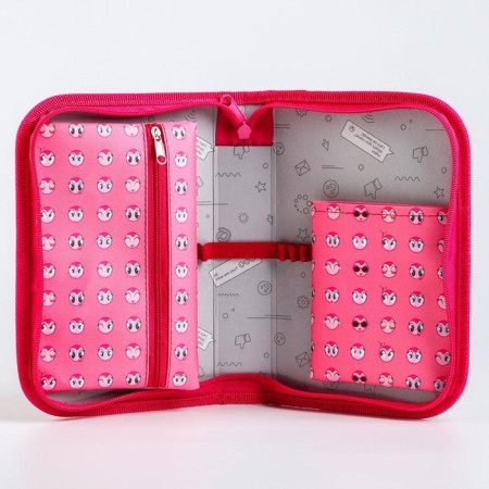Penal frame, 1 section, 140x210x40 mm, hinged pocket, fabric, My Little Pony-1