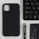 Luazon cover for iPhone 11, TPU, black