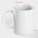 Mug ceramic shares "Classic", 390 ml, white color