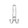 Hook furniture tundra TKT002 Light, three -rod, chrome