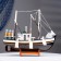 Souvenir ship "Fisherman" 38x32x12cm