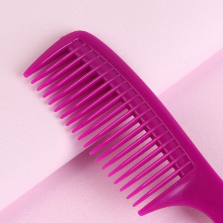 Comb, 15 × 3.5 cm, packing 20 pcs, color mix-2