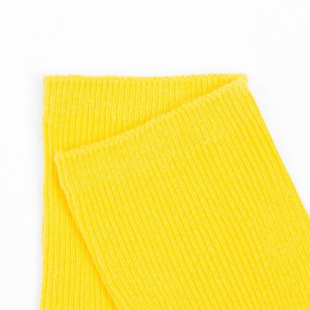 Women's socks, color yellow neon, size 36-40-2