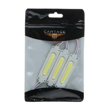 LED lighting of the cabin, COB, 7 × 1.6 cm, 24 V, 1 W, sticky base, white-3