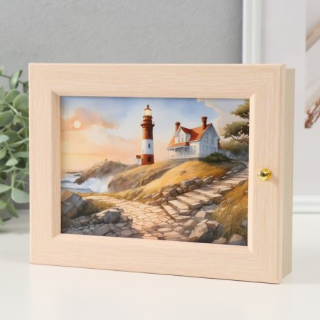 Klyucker "House and Lighthouse" 17x22 cm-2