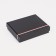 Male purse on the button for auto documents and passports, black color
