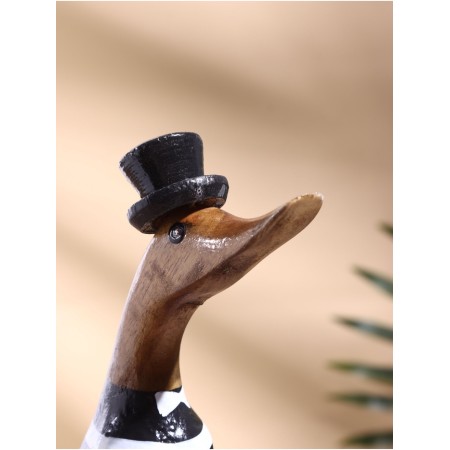Souvenir "Duck sailor in vest" tree 13x9x27 cm-3
