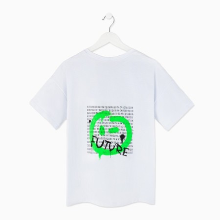 Women's T -shirt Minaku Future, white color, size 50-10