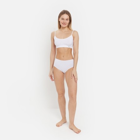 Panties female slips, white color, size 44 (m)-5