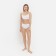 Panties female slips, white color, size 44 (m)