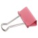 A set of paper clamps is 19mm, 12 pieces, 4 colors, in a cardboard box