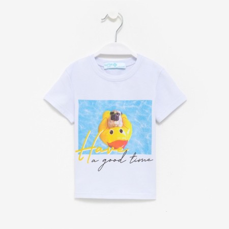 Футболка детская KAFTAN Good time р.32 (110-116)-6