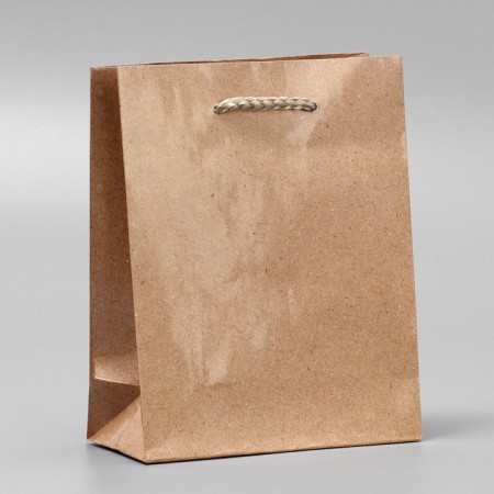 Gift package laminated, packaging, "craft", s 12 x 15 x 5.5 cm-1