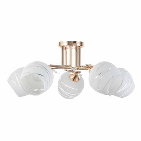 Rafael chandelier 5x60W E27 gold 61x61x22.5cm-4
