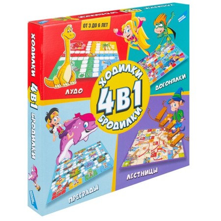 Board game "Walking - Armor 4V1"-1