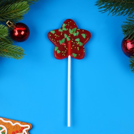 Caramel Lollice on Sahara, with decor "Festive confetti", assorted, 24 g-3