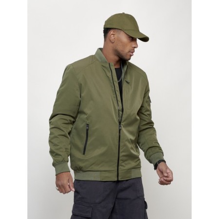 Male bomber, size 54, khaki color-3
