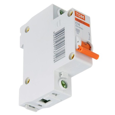 Switch automatic TDM VAL47-63, 1P, 16 A, 4.5 KA-2