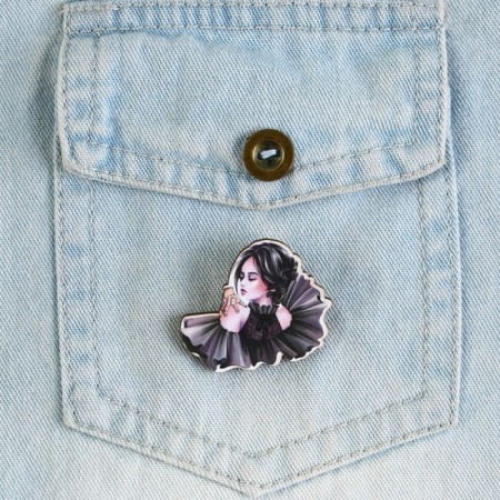 Wooden icon "Wednesday", 3.5 x 3.6 cm-4