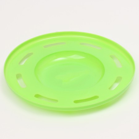 Flying saucer "Figure" light green, 20 cm-4