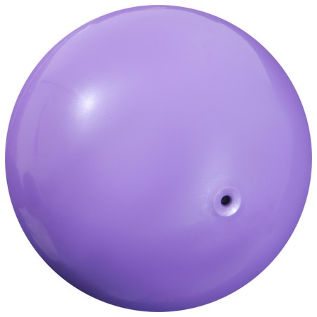 The ball for rhythmic gymnastics "metallic", d = 15 cm, lilac color-1