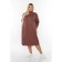 Women's dress, size 70, cappuccino color