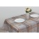 The oilcloth Lucia "Jilio", 140 cm, roll 20 pog. m, brown color