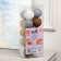 Garland “thread” 5 m with nozzles “creamy cream”, ip20, transparent thread, 20 LED, glow warm white, 220 V