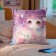 Decorative anime pillow "Good dreams"