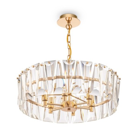 Suspended lamp Maytoni MOD043PL-06G, 6HE14, 60W, 51.7x51.7x66.8 cm, Color Gold-1