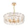 Suspended lamp Maytoni MOD043PL-06G, 6HE14, 60W, 51.7x51.7x66.8 cm, Color Gold