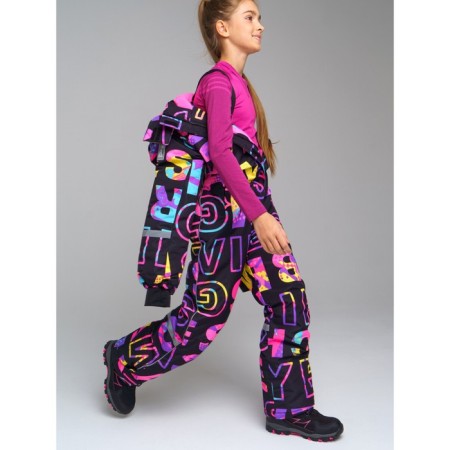 Winter overalls for a girl, height 152 cm-4