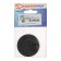 MasterProf bathtub plug IS. 110626, D = 45 mm, PVC, Black
